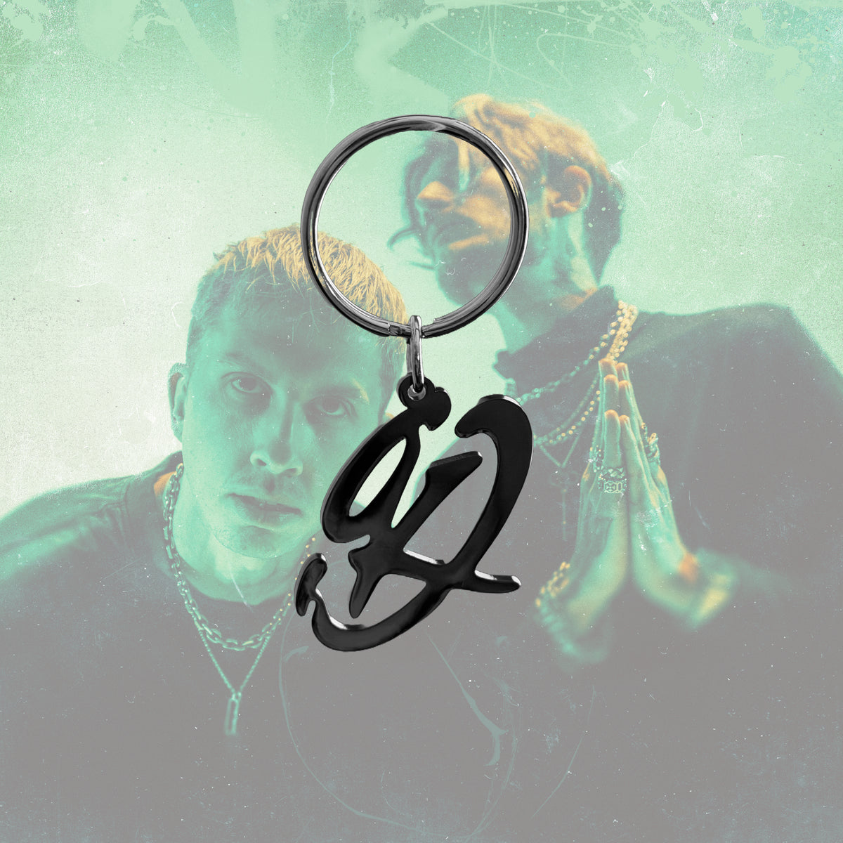 Ninth Key Logo Keychain