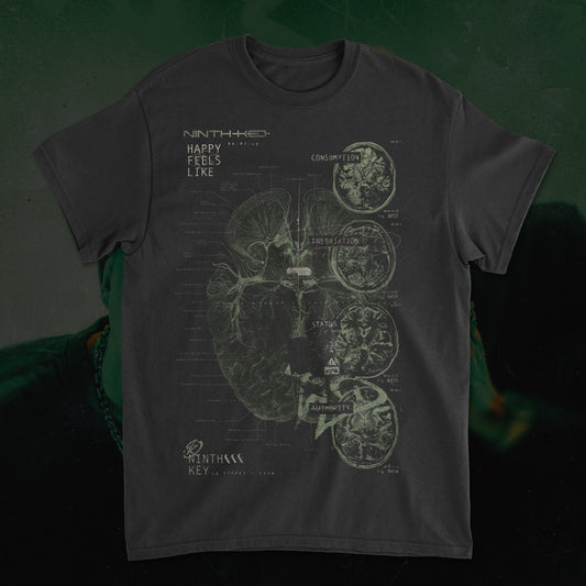 Happy Feels Like Brain T-Shirt *PRE-ORDER*
