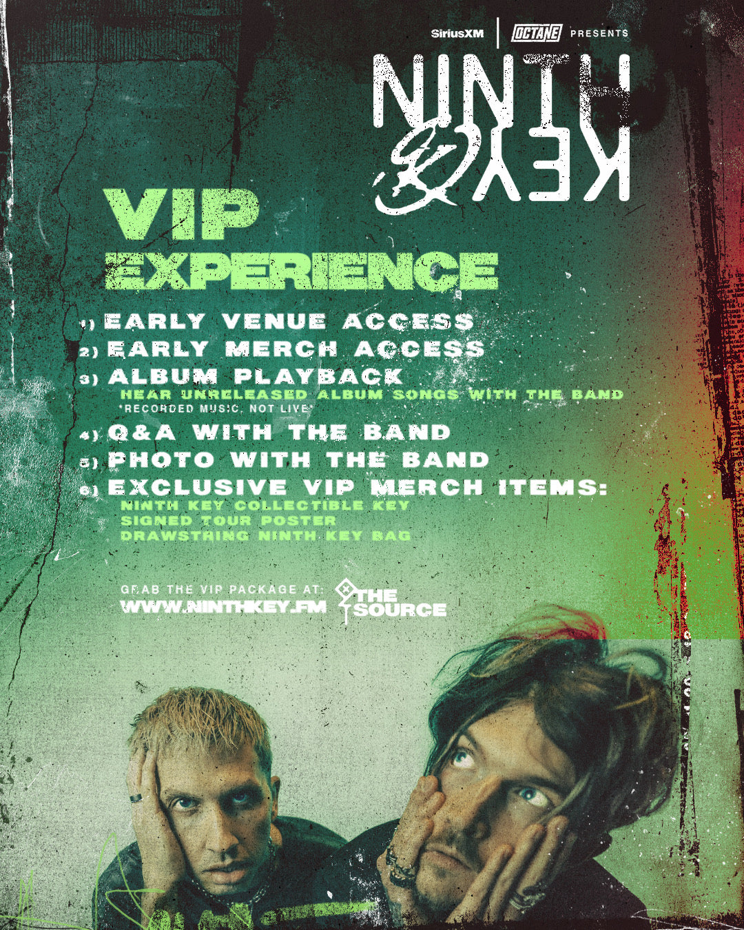 The Ninth Key Tour - VIP Meet and Greet Upgrade Ticket (Admission ticket sold separately)